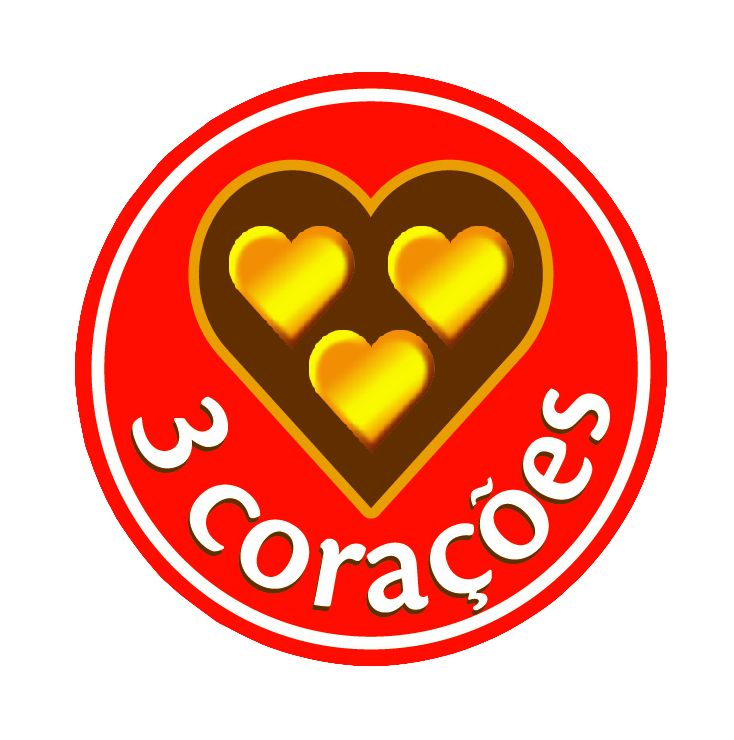 Logo Café 3 corações